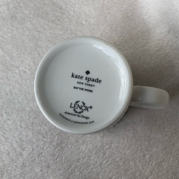 Kate Spade Crossword Mug - Picture 4 of 16